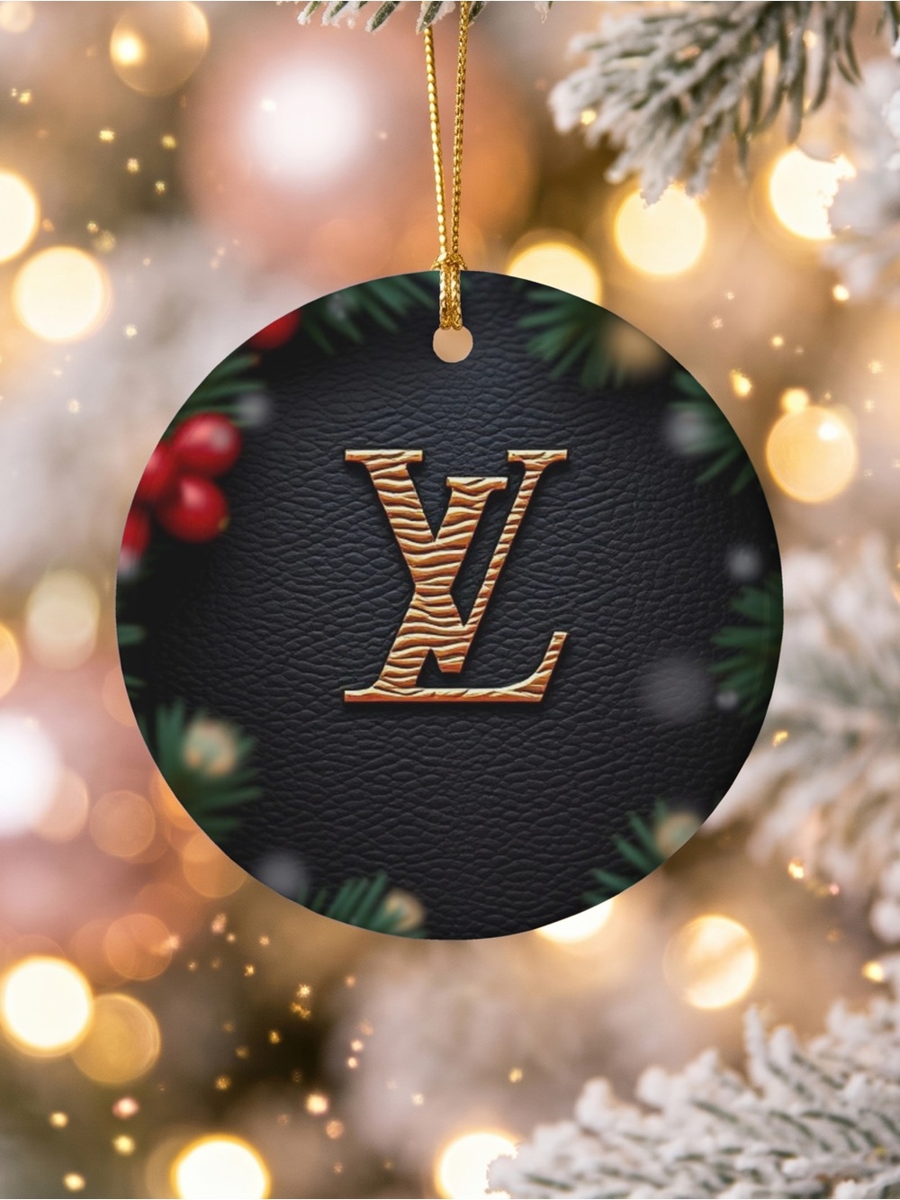 HANDMADE FASHION Ceramic Christmas Ornament